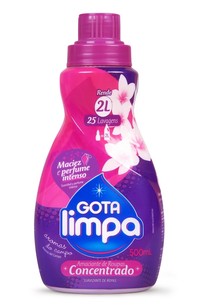 Suavizante Concentrado Rocío de la Mañana GOTA LIMPA 12x500ml
