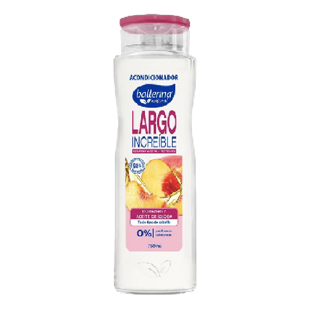 Acondicionador Largo Increíble Frasco BALLERINA 10x750ml