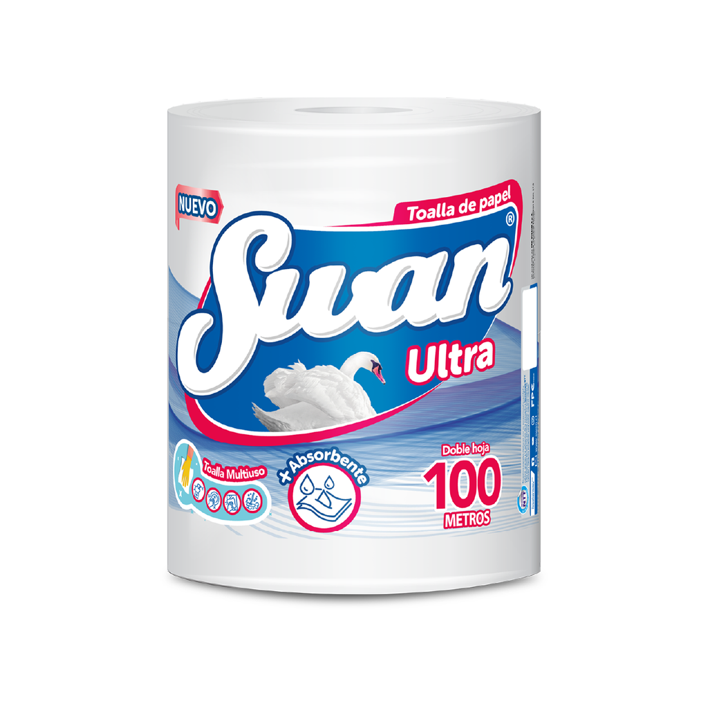 Papel Toalla Premium DH SWAN 6x1x100mts