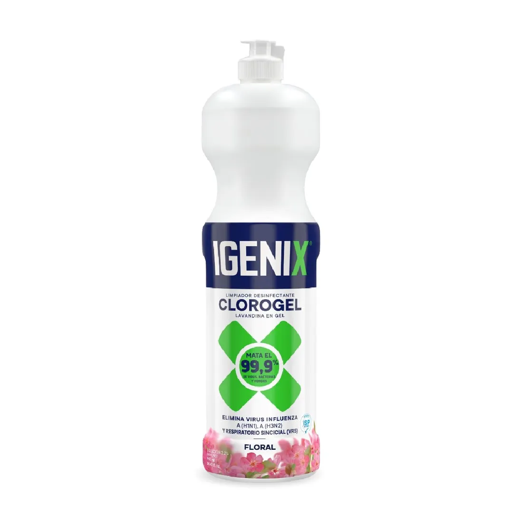 Cloro Gel Floral IGENIX 10x900ml