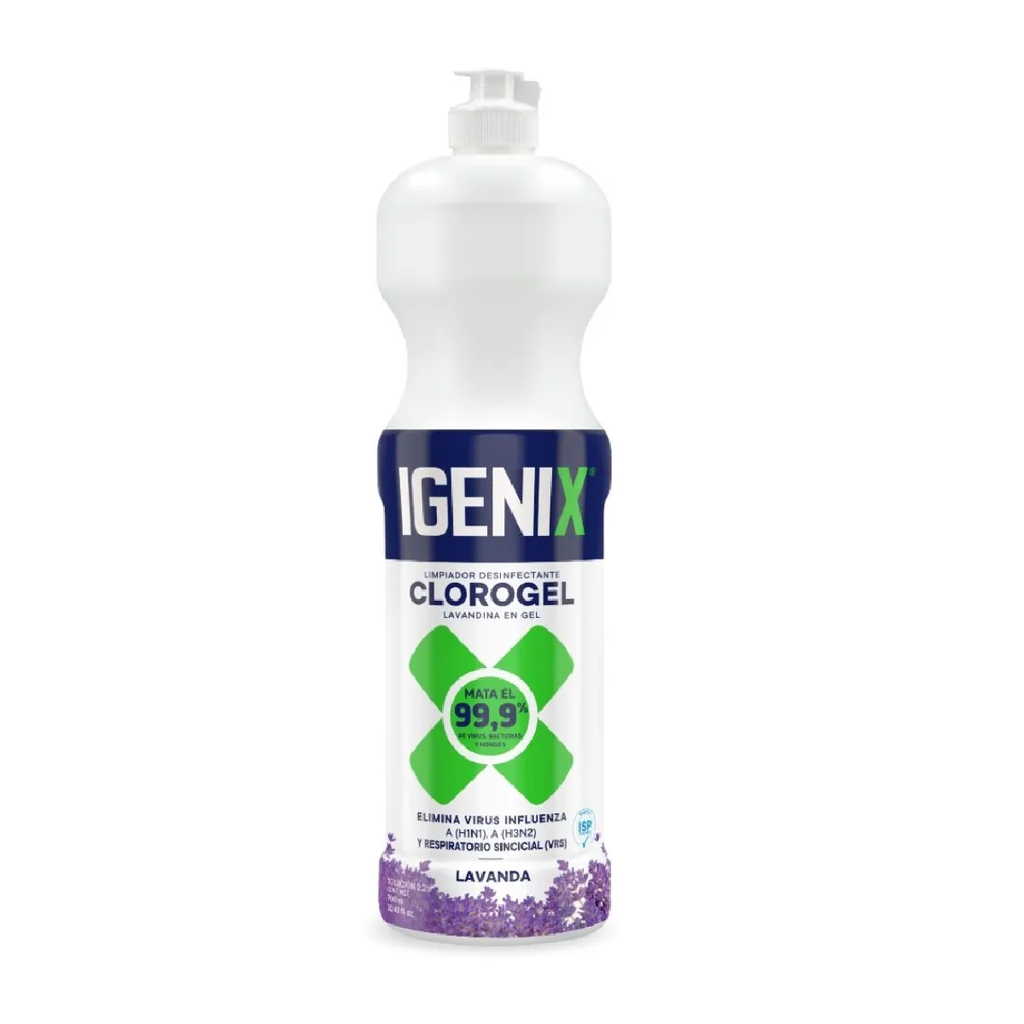 Cloro Gel Lavanda IGENIX 10x900ml