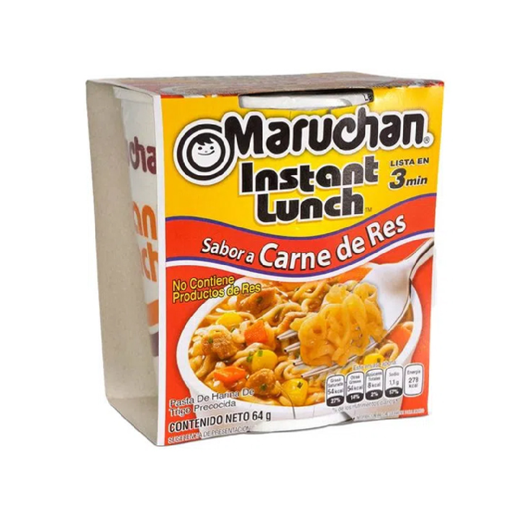 Sopa Instantanea Carne MARUCHAN 12x64gr
