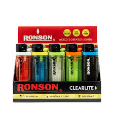 Encendedor Clearlite RONSON 1x20un