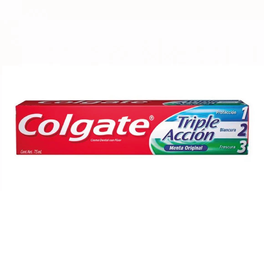 Pasta de dientes Triple Accion COLGATE 12x75ml