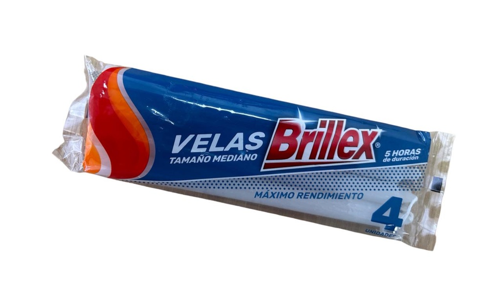 Vela Mediana BRILLEX 10X4un