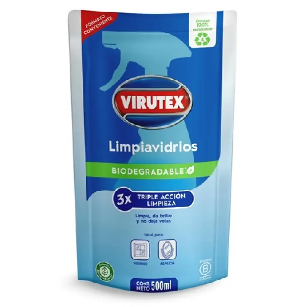 Limpia vidrios DP VIRUTEX 24x500ml