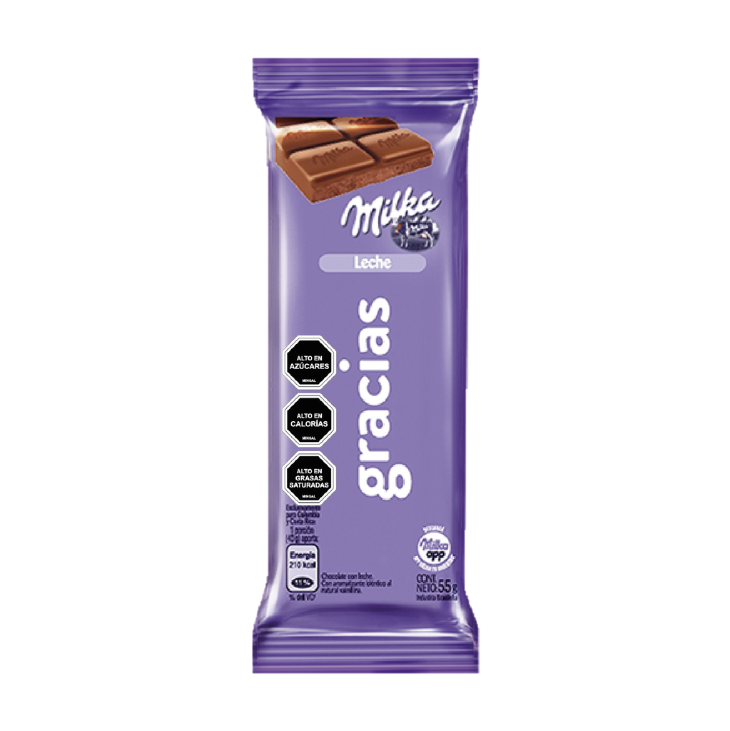 Milka Mensajes Leche 1x55g