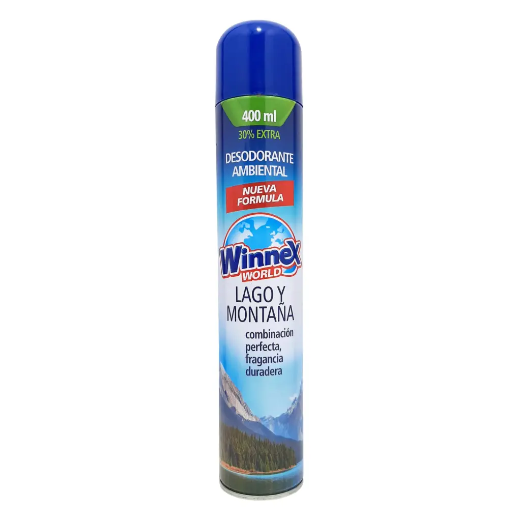 Desodorante Ambiental Lago y Montaña WINNEX 12x400ml