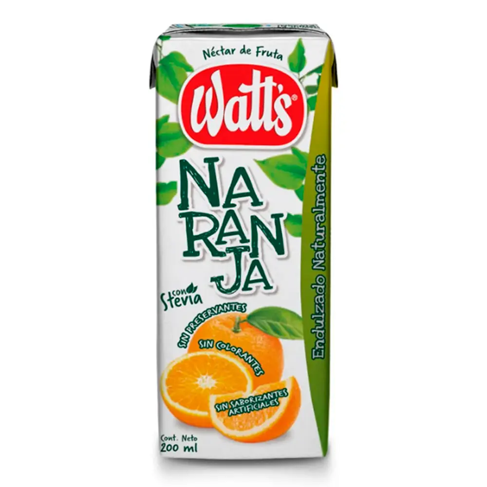 Jugo Naranja WATTS 5x6x200ml