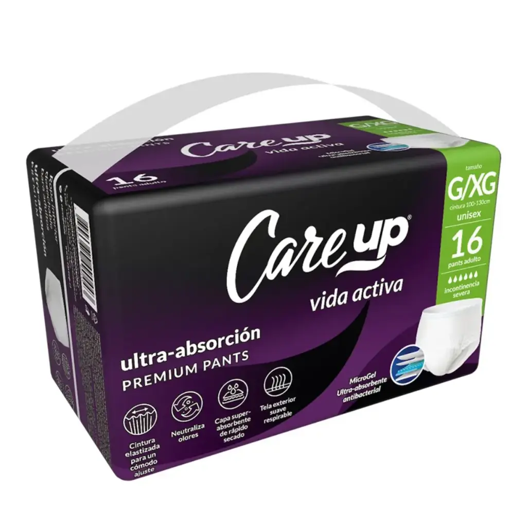 Pants Adulto G/XG CareUp 10x16un