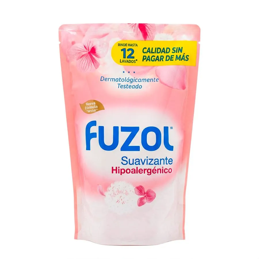 Suavizante Hipoalergenico FUZOL 12x1000ml