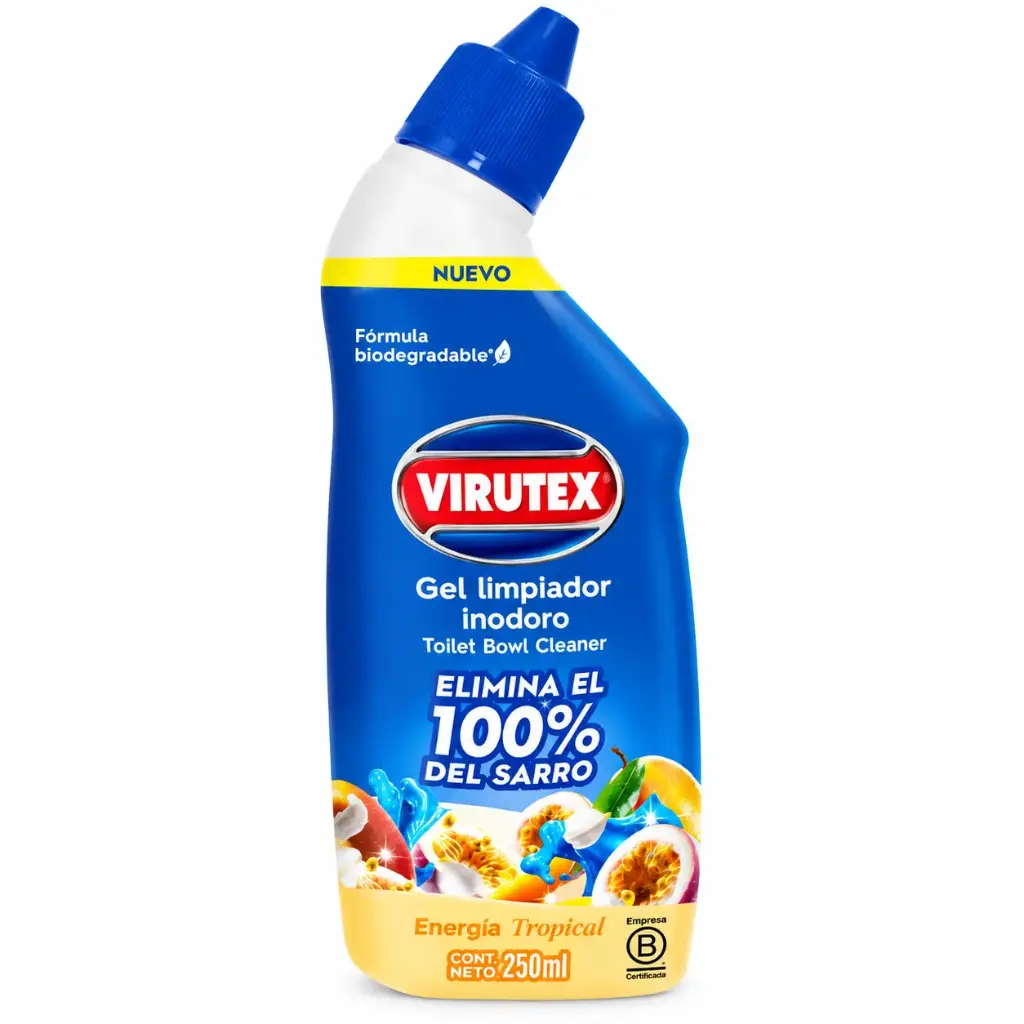 Gel Liquido Inodoro Tropical VIRUTEX 24x250ml