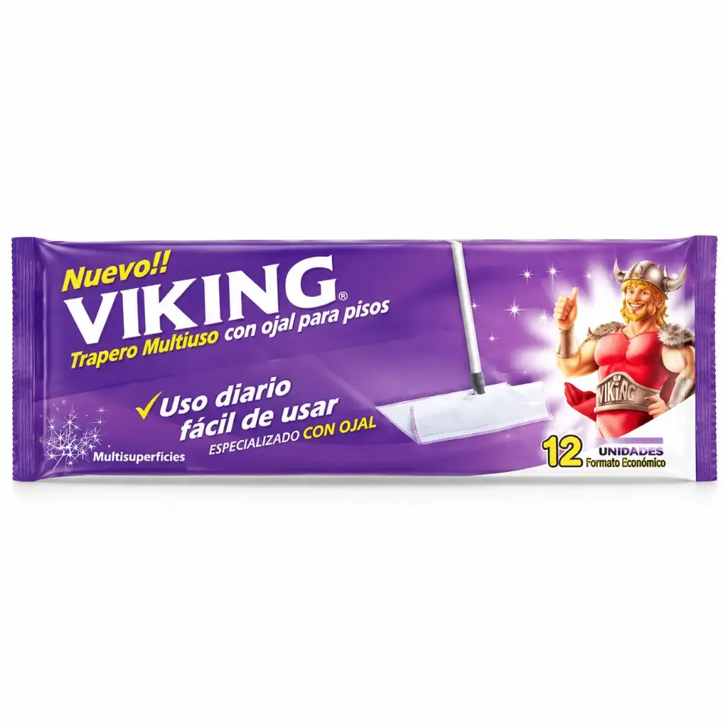 Trapero Húmedo Lavanda VIKING 14x12un