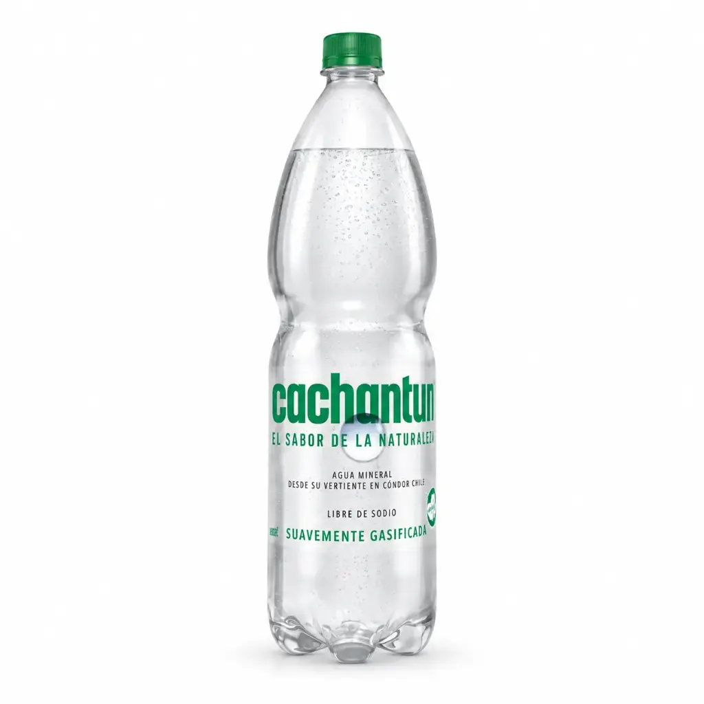 Agua mineral L/gas CACHANTUN 6x1,6L