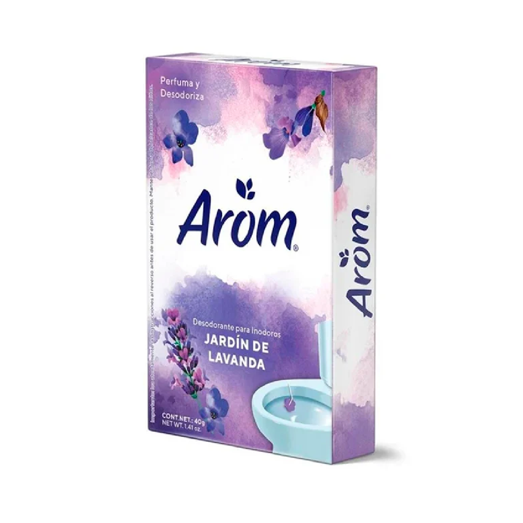 Desodorante WC Lavanda AROM 40x40g