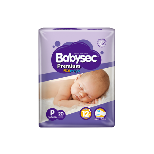 [23011] Pañal P BABYSEC 8x20un
