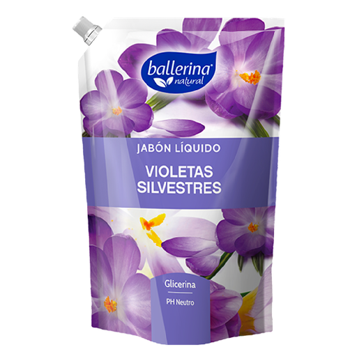[28082] Jabon líquido violetas silvestres dp BALLERINA 12x650ml