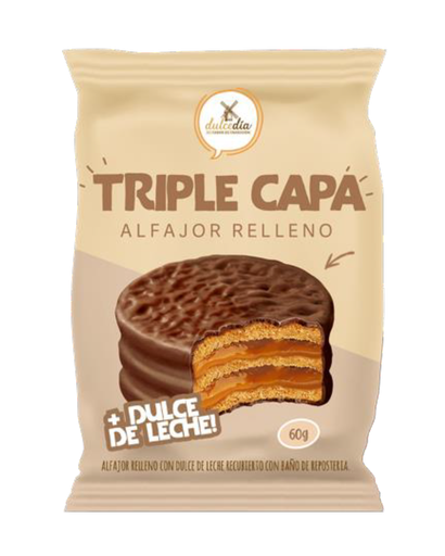 [35012] Alfajor Triple Negro DULCEDIA 24x60gr
