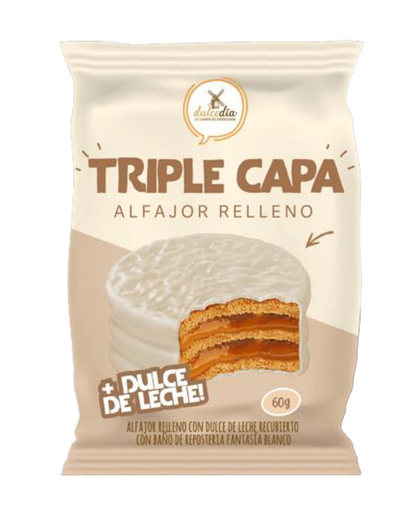 [35022] Alfajor Triple Blanco DULCEDIA 24x60gr