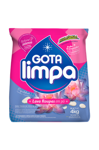 [43091] Detergente en polvo Equilibrio GOTA LIMPA 5x4,0kg