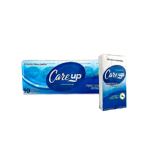[46021] Pañuelos desechables CareUp 5x10un