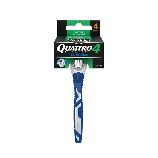 [54031] Máquina de afeitar SCHICK QUATTRO 1x10un