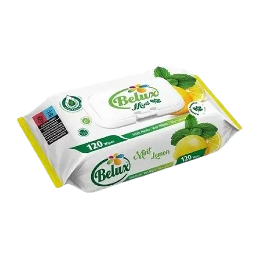 [58052] Toalla Húmeda Menta y Limón BELUX 12x120un