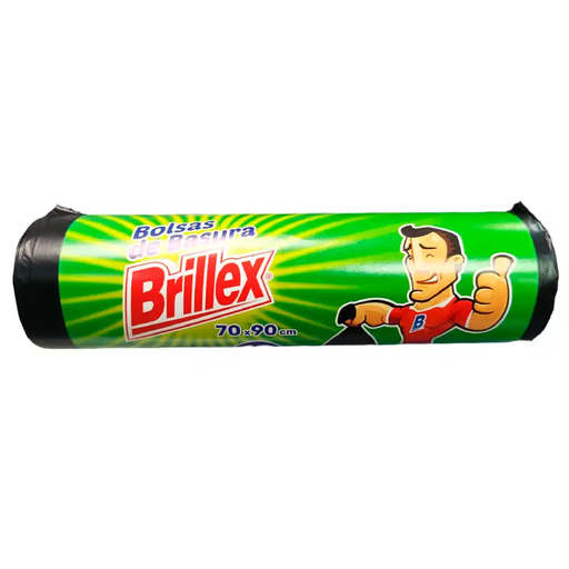 [75092] Bolsas Basura 70x90 BRILLEX 30x10un