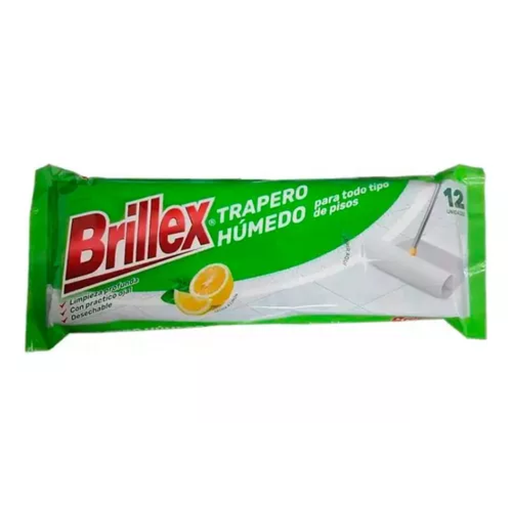[75132] Trapero Húmedo Limon BRILLEX 12x12un