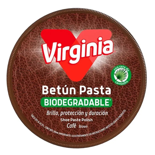 [18182] Betun Pasta de Zapato Cafe VIRGINIA 12x80ml