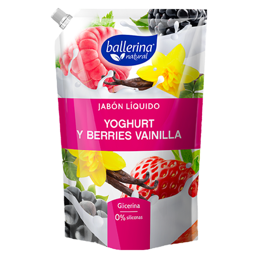 [28522] Jabon líquido yoghurt berries dp BALLERINA 12x650ml