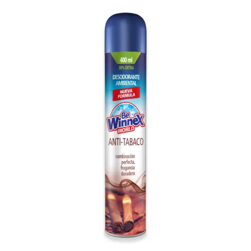 [88012] Desodorante Ambiental Antitabaco WINNEX 12x400ml