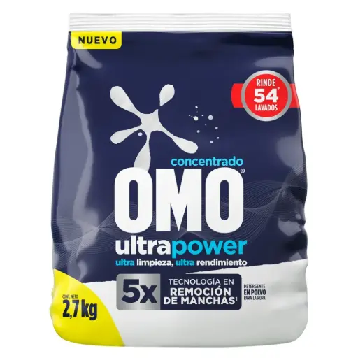 [64041] Detergente polvo Matic OMO 7x2,7kg