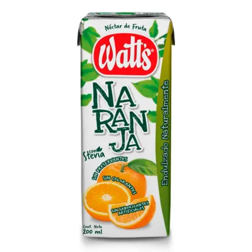 [84122] Jugo Naranja WATTS 5x6x200ml