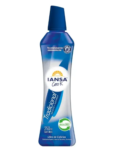 [108012] Endulzante Cero K Sacarina IANSA 16x250ml