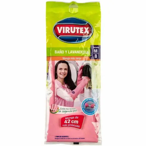 [16682] Guante Baño y Lavanderia VIRUTEX 12x1un