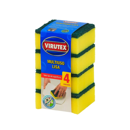 [16081] Esponja Lisa VIRUTEX 12x4un