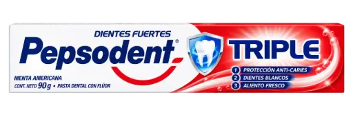 [73031] Pasta Dental Triple Menta PEPSODENT 12x90gr