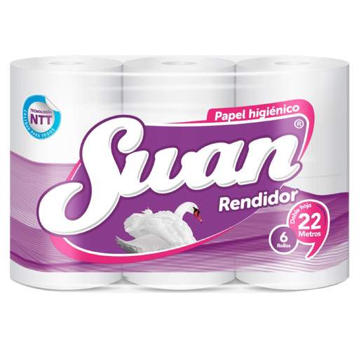 [10021] Papel Higienico Rendidor SWAN 8x6x20mts